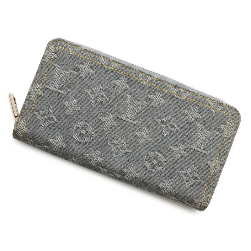 ルイヴィトン 長財布 モノグラム・デニム ジッピー・ウォレット M13214 LOUIS VUITTON