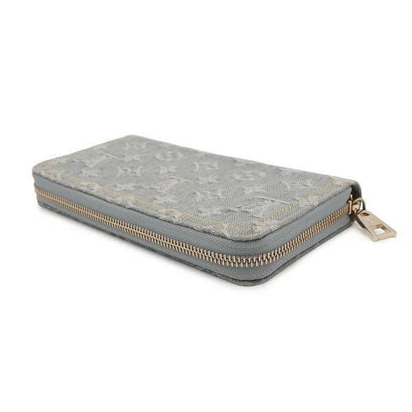 ルイヴィトン 長財布 モノグラム・デニム ジッピー・ウォレット M13214 LOUIS VUITTON