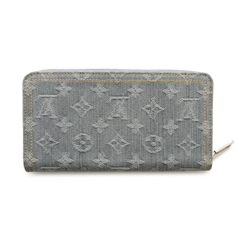 ルイヴィトン 長財布 モノグラム・デニム ジッピー・ウォレット M13214 LOUIS VUITTON