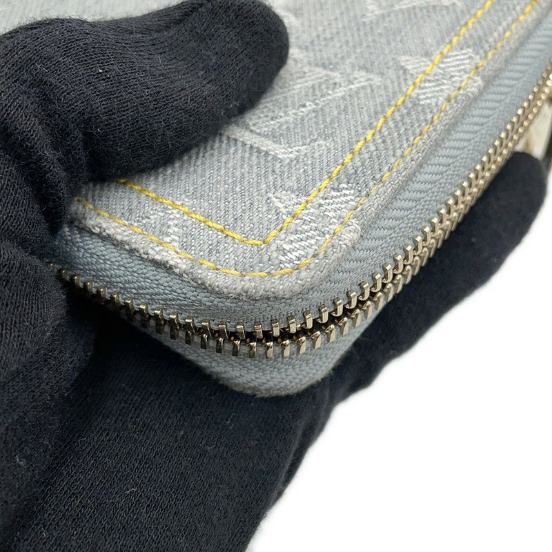 ルイヴィトン 長財布 モノグラム・デニム ジッピー・ウォレット M13214 LOUIS VUITTON