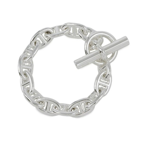 エルメス ブレスレット シェーヌダンクルMM 14コマ SV925シルバー HERMES ジュエリー