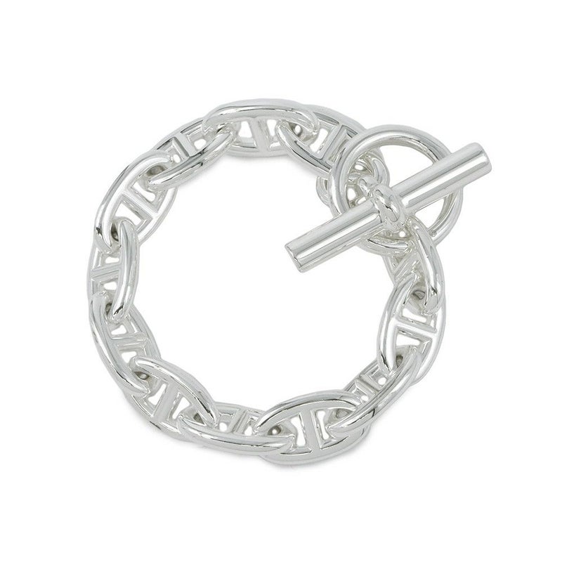 エルメス ブレスレット シェーヌダンクルGM 12コマ SV925シルバー HERMES ジュエリー