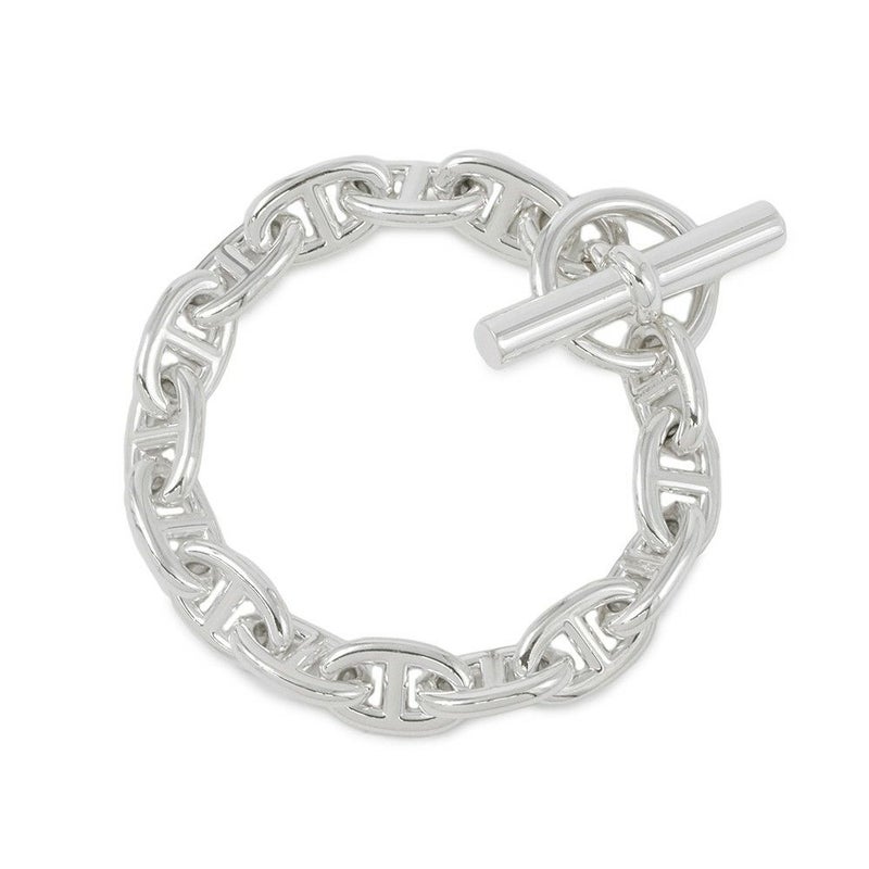 エルメス ブレスレット シェーヌダンクルMM 15コマ SV925シルバー HERMES ジュエリー