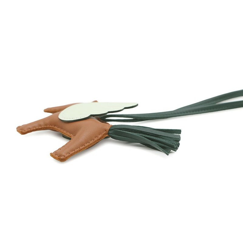 エルメス バッグチャーム ロデオPM ペガサス ゴールド/ヴェールシプレ/ヴェールフィズ ラムスキン U刻印