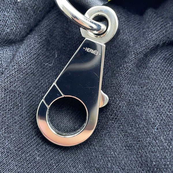 エルメス バンドリエール サングル マキシカドリーユ ライム/モーヴシルベストル/シルバー金具 U刻印