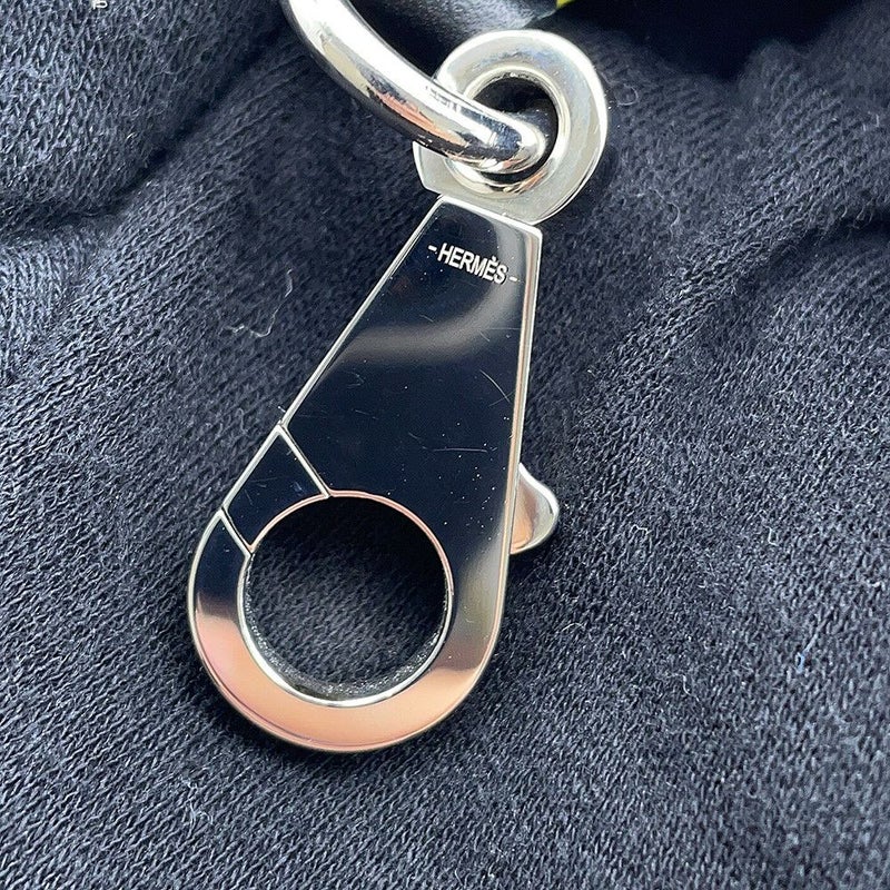 エルメス バンドリエール サングル マキシカドリーユ ライム/モーヴシルベストル/シルバー金具 U刻印