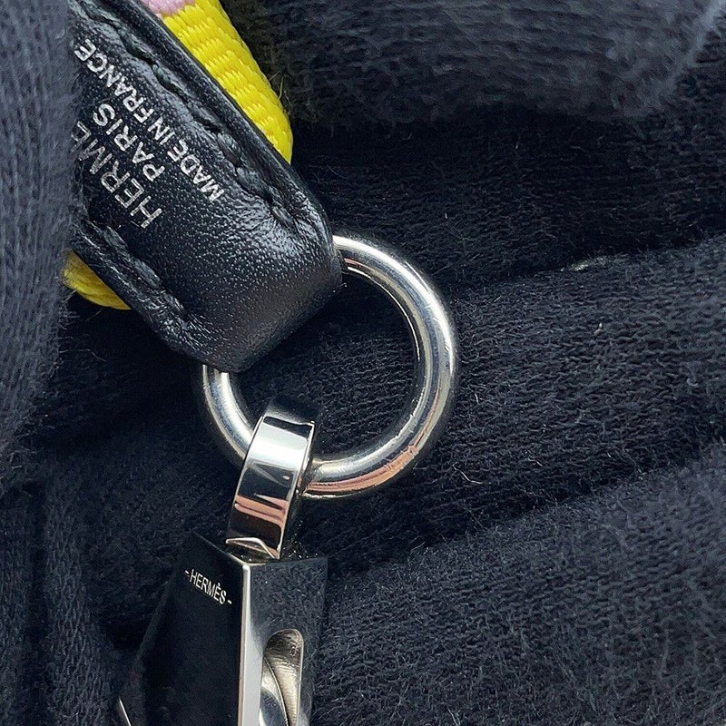 エルメス バンドリエール サングル マキシカドリーユ ライム/モーヴシルベストル/シルバー金具 U刻印