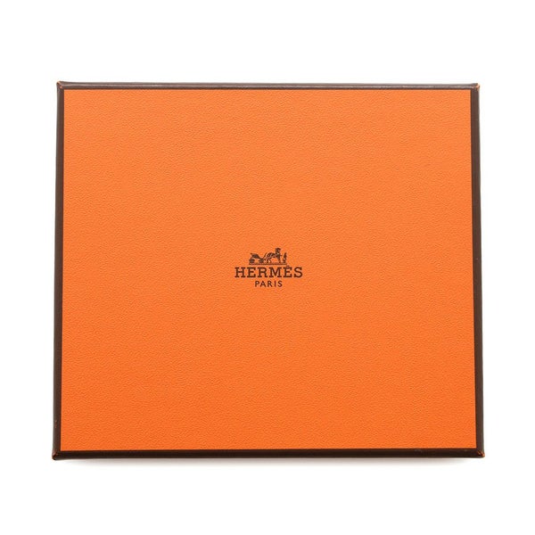 エルメス コインケース アザップコンパクト シルクイン エトゥープ/シルバー金具 エプソン K刻印