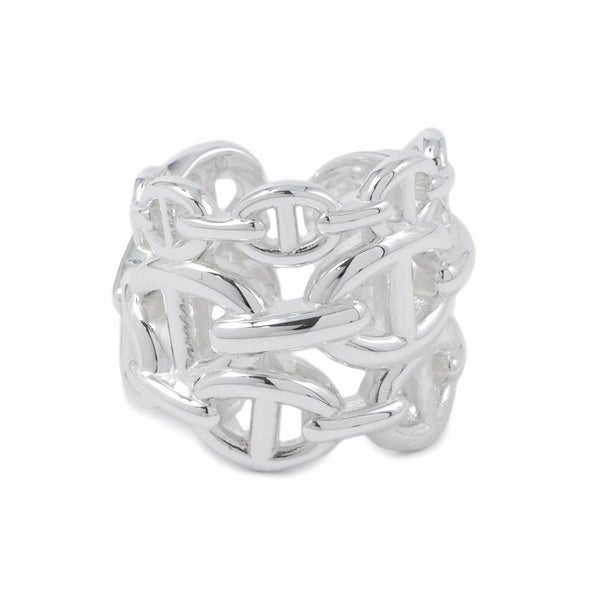 エルメス リング シェーヌダンクル アンシェネGM Enchainee SV925シルバー リングサイズ48 HERMES 指輪