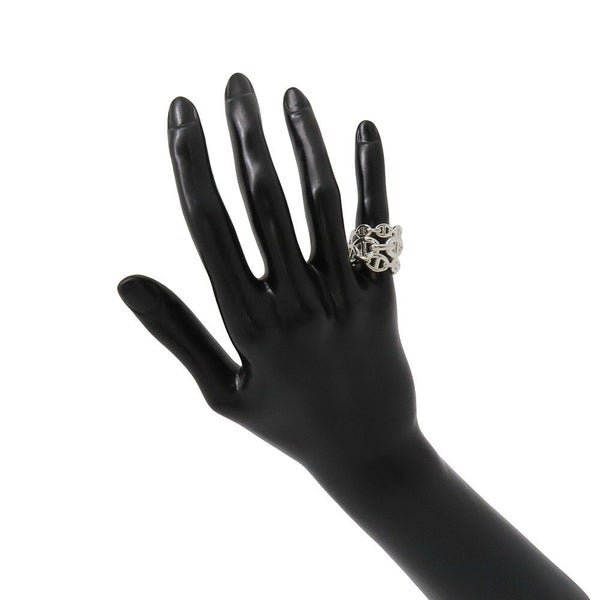 エルメス リング シェーヌダンクル アンシェネGM Enchainee SV925シルバー リングサイズ48 HERMES 指輪