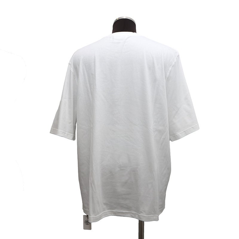 エルメス Tシャツ フラグメント・エクエストレス Fragments Equestres メンズサイズXXL HERMES トップス 白