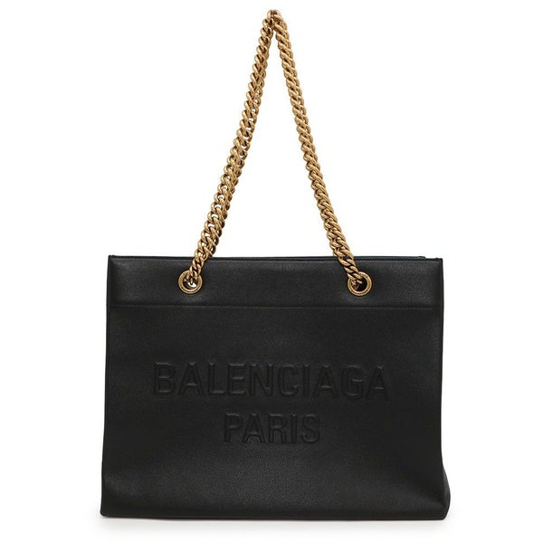 バレンシアガ トートバッグ デュ―ティ フリー レザー 760013 BALENCIAGA 黒
