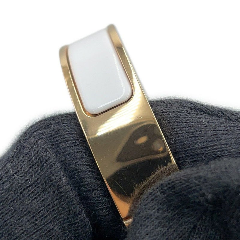 エルメス ブレスレット クリックH サイズPM ホワイト/ゴールド金具 HERMES アクセサリー バングル