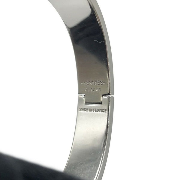 エルメス ブレスレット クリックH 24番地のミステリー サイズPM ジャスミン/シルバー金具 HERMES バングル アクセサリー