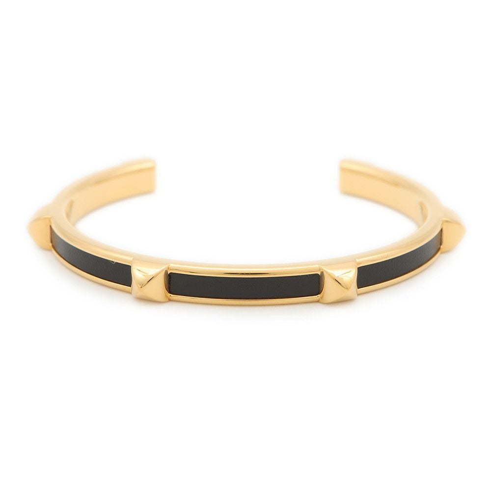 エルメス ブレスレット アテナ サイズT3 ブラック/ゴールド金具