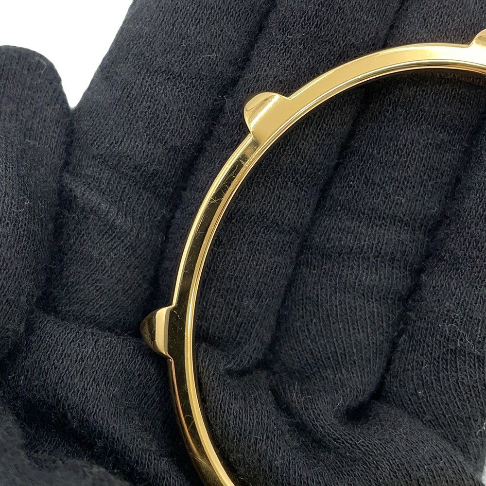エルメス ブレスレット アテナ サイズT3 ブラック/ゴールド金具