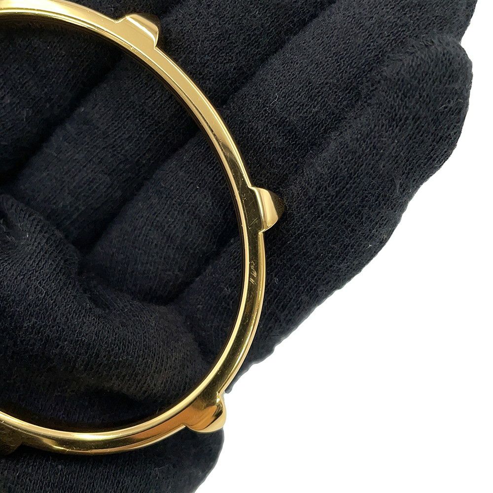 エルメス ブレスレット アテナ サイズT3 ブラック/ゴールド金具
