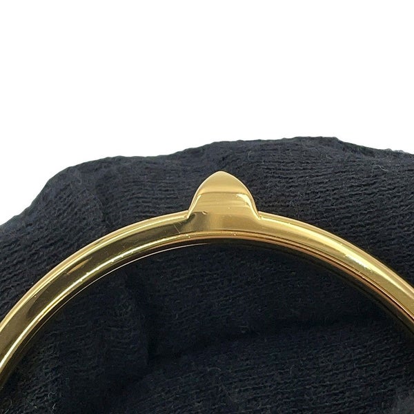 エルメス ブレスレット アテナ サイズT3 ブラック/ゴールド金具 ボックスカーフ HERMES アクセサリー 黒