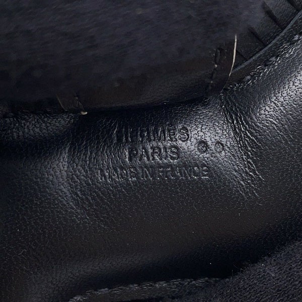 エルメス バッグチャーム ロデオ PM タッチ ブラック/ヒマラヤ ラムスキン/ニロティカスマット W刻印 黒