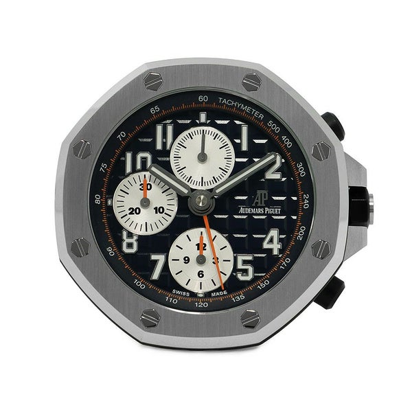 オーデマピゲ ロイヤルオーク オフショア テーブルクロック AUDEMARS PIGUET 置時計 ブルー文字盤
