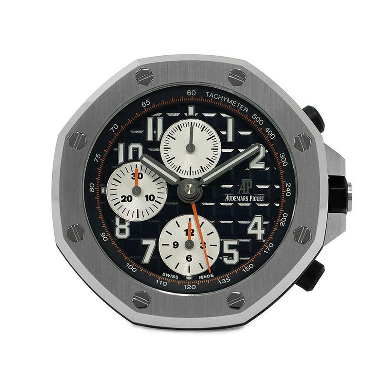 オーデマピゲ ロイヤルオーク オフショア テーブルクロック AUDEMARS PIGUET 置時計 ブルー文字盤