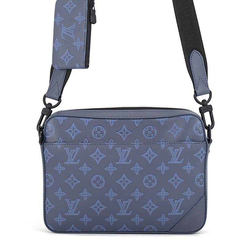 ルイヴィトン ショルダーバッグ モノグラム・シャドウ デュオ・メッセンジャー M45730 LOUIS VUITTON