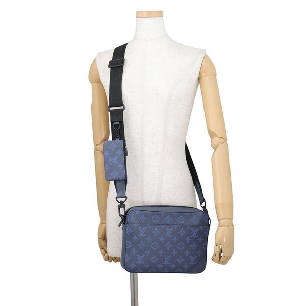 ルイヴィトン ショルダーバッグ モノグラム・シャドウ デュオ・メッセンジャー M45730 LOUIS VUITTON