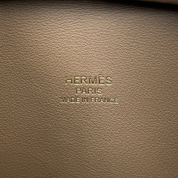 エルメス ハンドバッグ プリュム ミニ エトゥープ/ゴールド金具 スイフト G刻印 HERMES バッグ