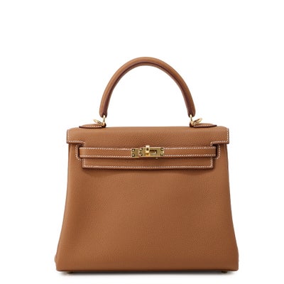 Hermès Kelly 25 Gold Togo Gold
