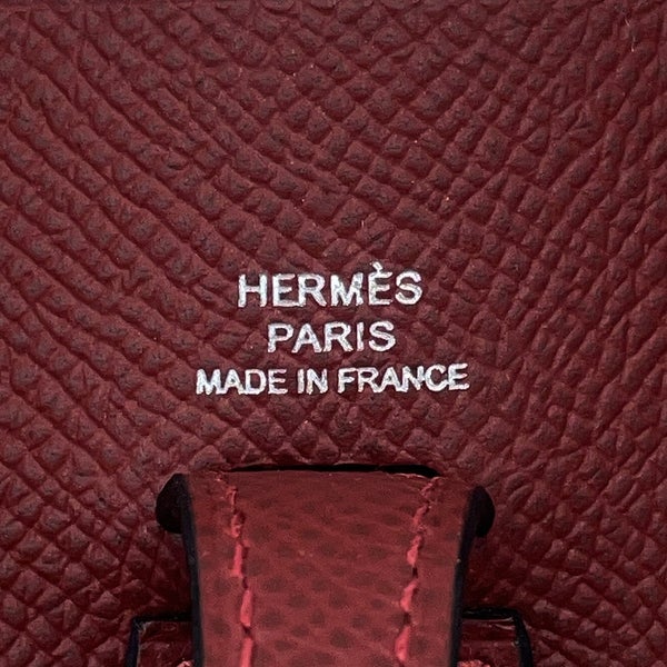エルメス ショルダーバッグ エブリンTPM セリエ ルージュアッシュ/シルバー金具 エプソン G刻印 HERMES Evelyne