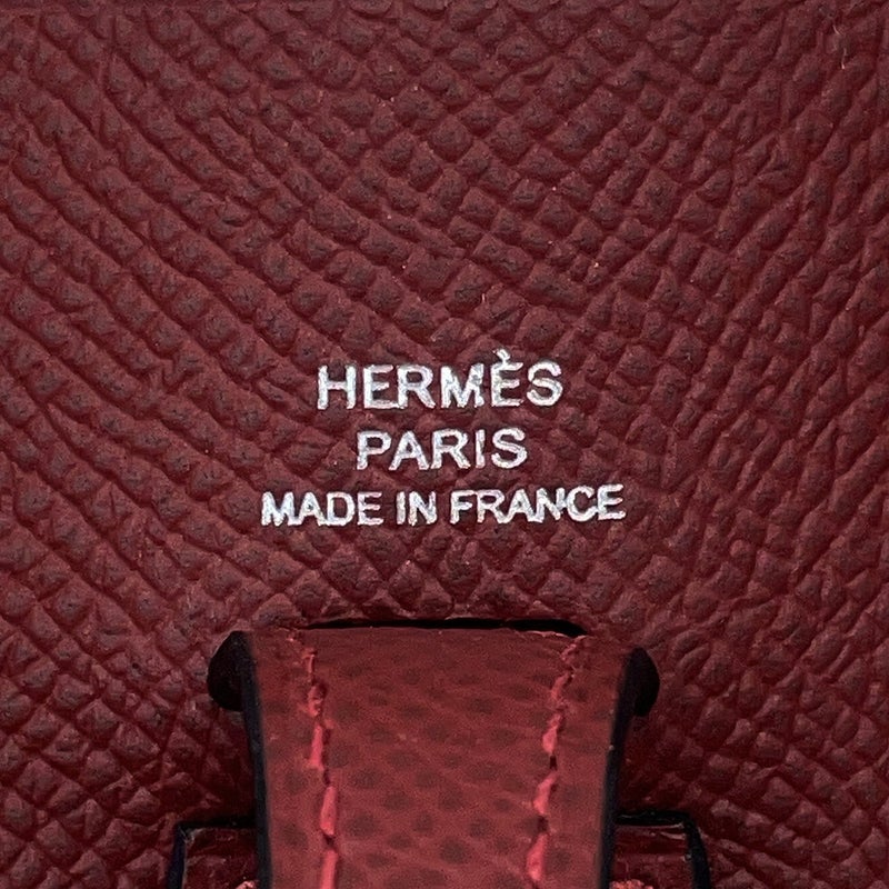 エルメス ショルダーバッグ エブリンTPM セリエ ルージュアッシュ/シルバー金具 エプソン G刻印 HERMES Evelyne