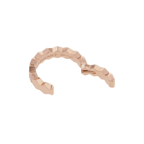 ショーメ イヤーカフ ビー ドゥ ショーメ ダイヤモンド 3P 計0.07ct K18PGピンクゴールド 085775 Chaumet