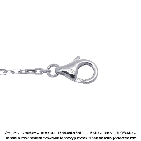 カルティエ ネックレス LOVE サークル パヴェセッティング ダイヤ 48P 計0.30ct K18WG B7216300 Cartier ペンダント