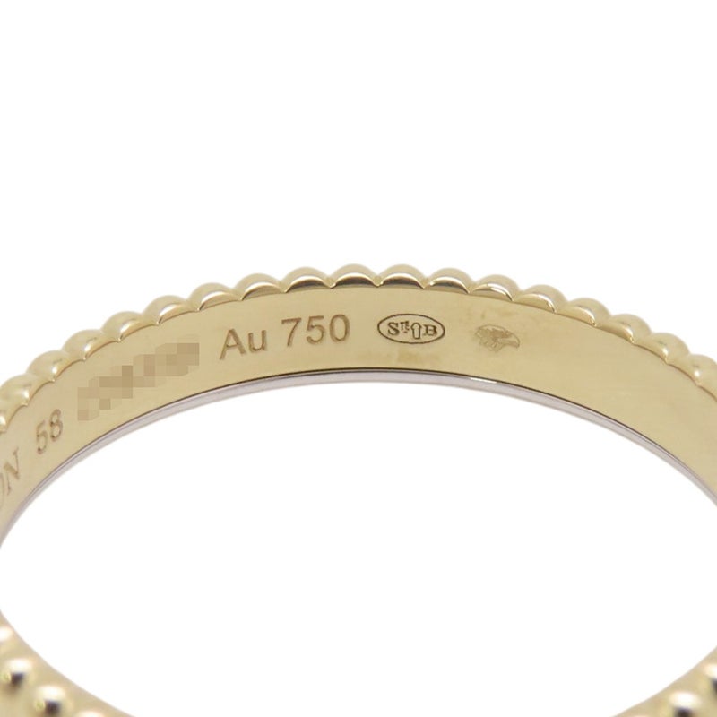 ブシュロン リング キャトル ラディアント ハーフ フルパヴェ ダイヤ 33P 計0.24ct K18YG/K18WG サイズ58 JAL00134 指輪