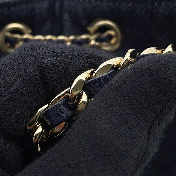 シャネル チェーンショルダーバッグ CHANEL25 ミニ デニム ココマーク AS5631 CHANEL ワンショルダー 黒