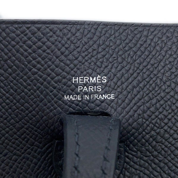 ルメス ショルダーバッグ エブリンTPM セリエ ブラック/シルバー金具 エプソン G刻印 HERMES Evelyne 黒