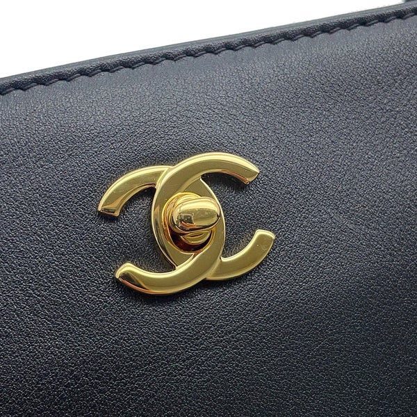 シャネル トートバッグ スモール ショッピング バッグ ココマーク AS6452 CHANEL 黒