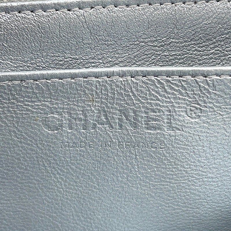 シャネル チェーンショルダーバッグ マトラッセ30 ココマーク デカマト ラムスキン A28600 CHANEL