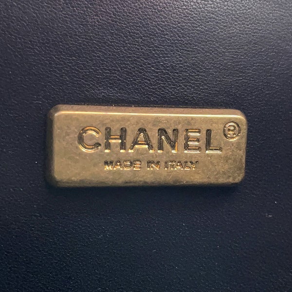 シャネル チェーンショルダーバッグ マトラッセ ココマーク アコーディオン ウール CHANEL