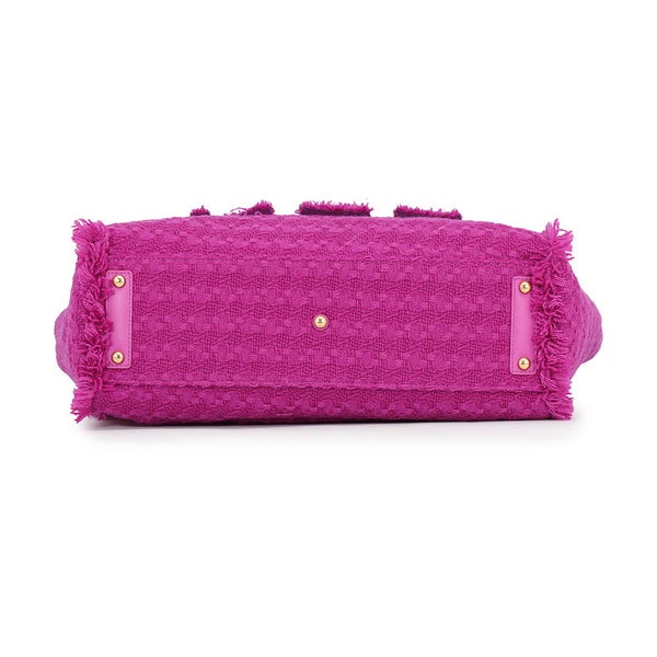 シャネル トートバッグ ショッピングトート ロゴ ツイード AS0976 CHANEL