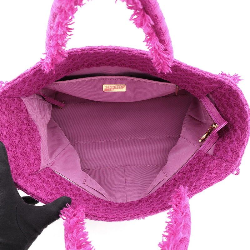 シャネル トートバッグ ショッピングトート ロゴ ツイード AS0976 CHANEL