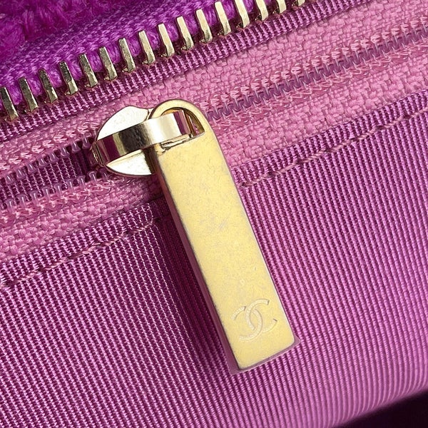 シャネル トートバッグ ショッピングトート ロゴ ツイード AS0976 CHANEL