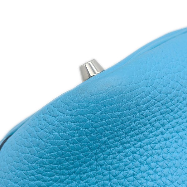 エルメス ハンドバッグ ピコタンロックPM ブルーノール/シルバー金具 トリヨンクレマンス D刻印 HERMES トートバッグ