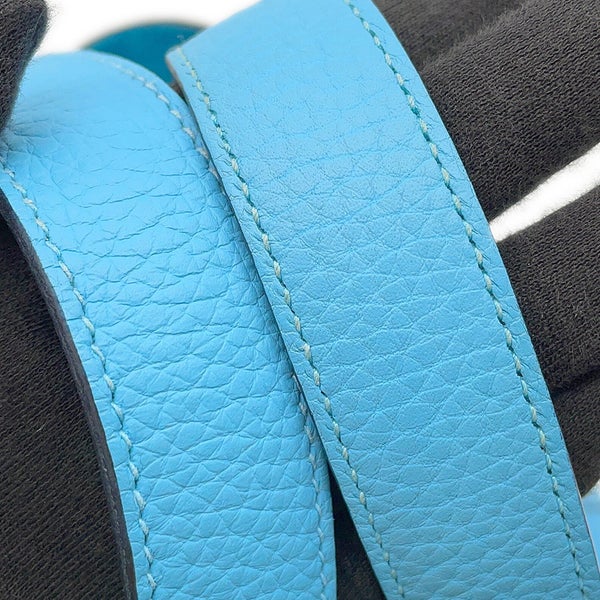 エルメス ハンドバッグ ピコタンロックPM ブルーノール/シルバー金具 トリヨンクレマンス D刻印 HERMES トートバッグ