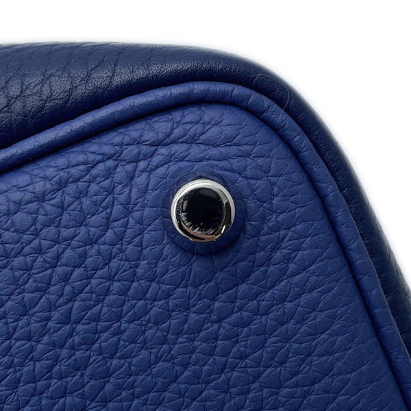 エルメス ハンドバッグ ピコタンロックPM カザック ブルーサフィール/ブルーブライトン/シルバー金具 トリヨンクレマンス Z刻印