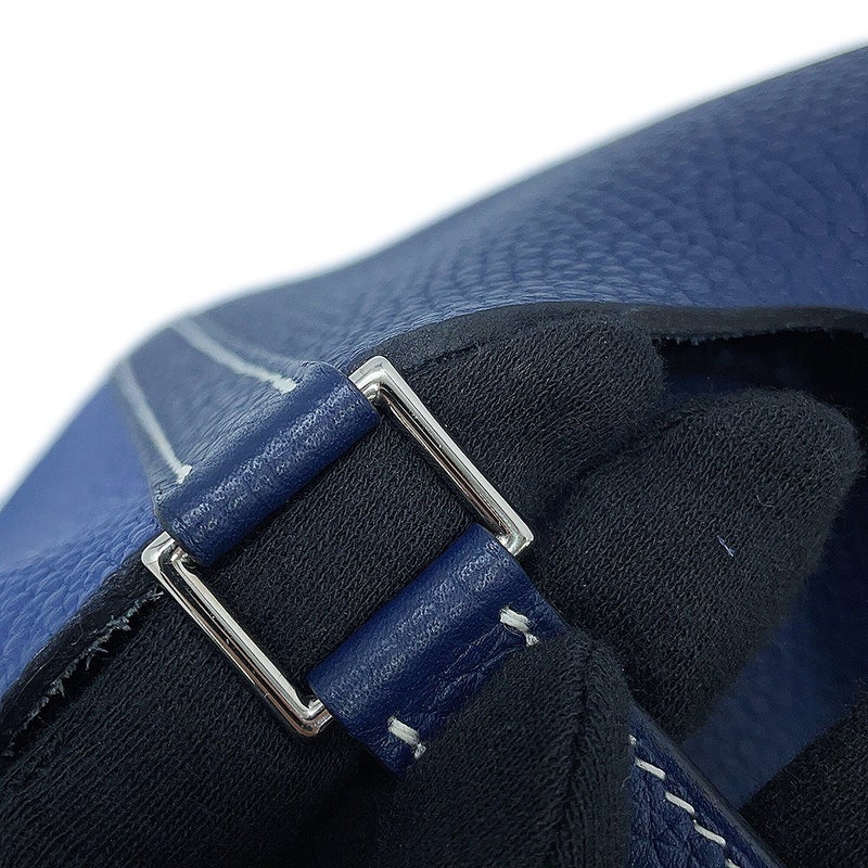 エルメス ハンドバッグ ピコタンロックPM カザック ブルーサフィール/ブルーブライトン/シルバー金具 トリヨンクレマンス Z刻印