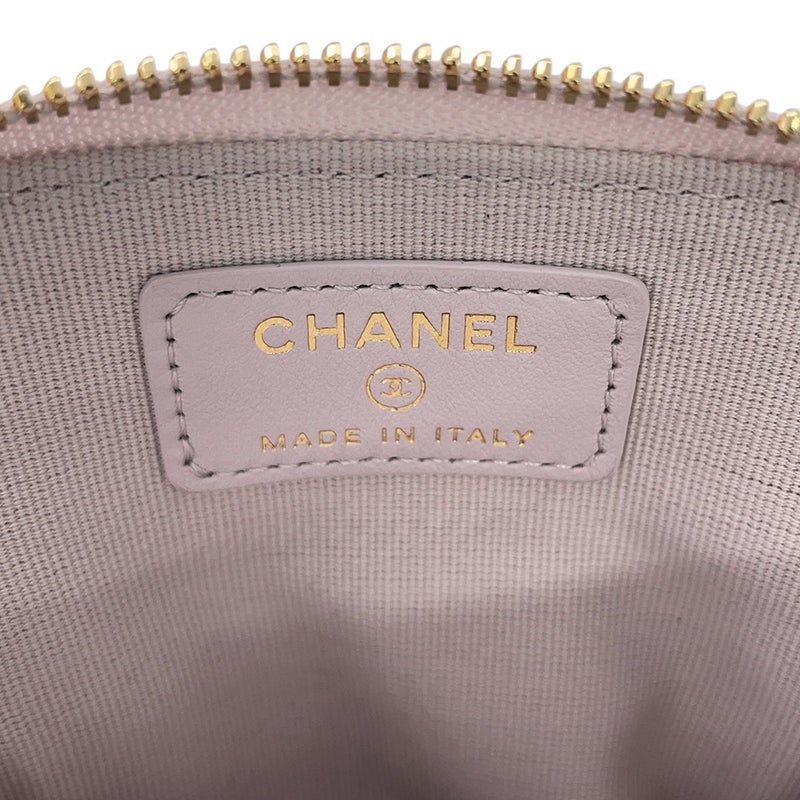 シャネル コインケース ココマーク マトラッセ キャビアスキン AP4907 CHANEL 財布
