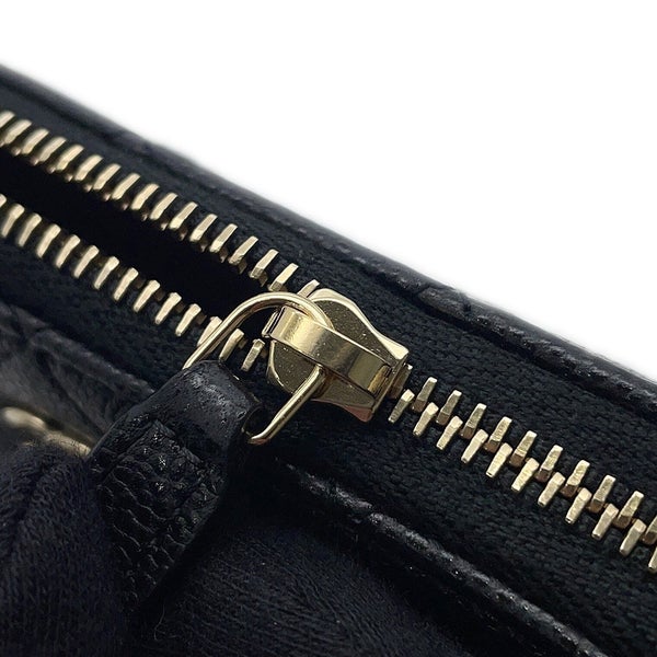シャネル チェーンショルダーバッグ ココマーク クラシック マトラッセ キャビアスキン AP4016 CHANEL 黒