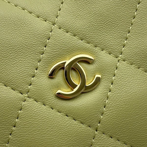 シャネル ショルダーバッグ ストラップ クラッチバッグ マトラッセ ココマーク ラムスキン AP5227 CHANEL