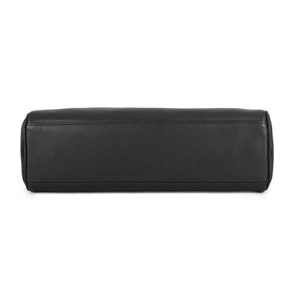 シャネル ショルダーバッグ ココマーク ラージ ボーリングバッグ カーフレザー AS6211 CHANEL 黒